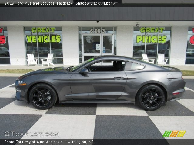 2019 Ford Mustang EcoBoost Fastback in Shadow Black