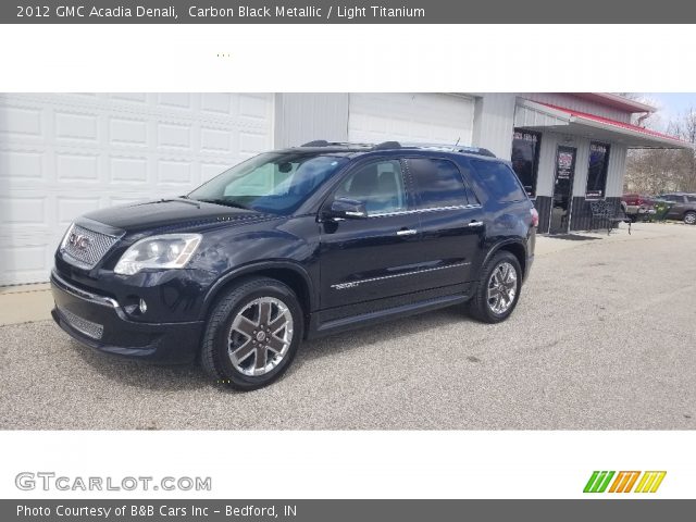 2012 GMC Acadia Denali in Carbon Black Metallic