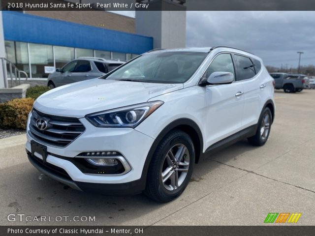 2018 Hyundai Santa Fe Sport  in Pearl White