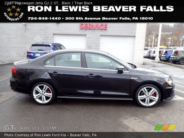 2017 Volkswagen Jetta GLI 2.0T in Black