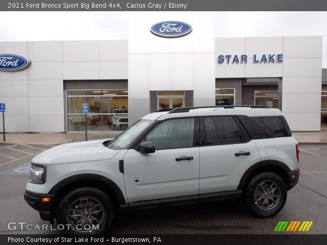 2021 Ford Bronco Sport Big Bend 4x4 in Cactus Gray