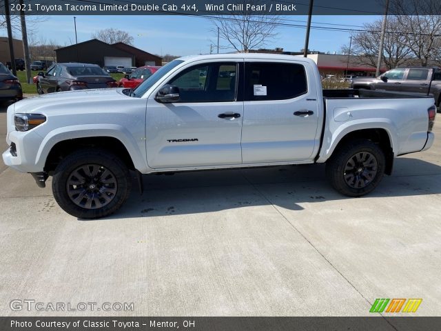 2021 Toyota Tacoma Limited Double Cab 4x4 in Wind Chill Pearl