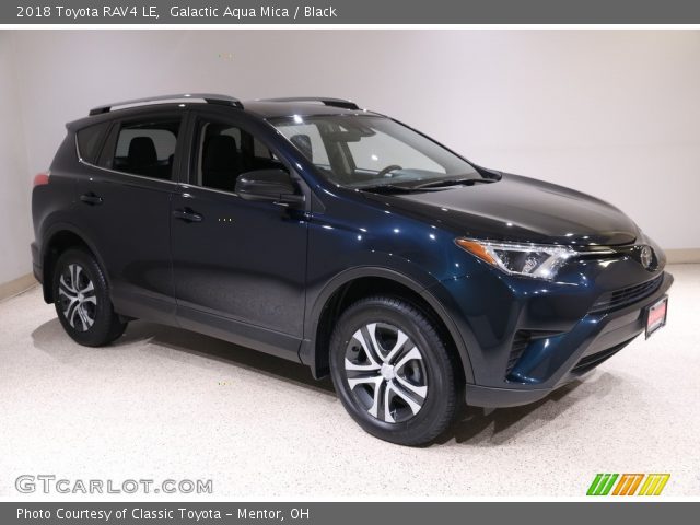 2018 Toyota RAV4 LE in Galactic Aqua Mica