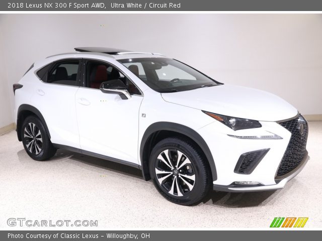 2018 Lexus NX 300 F Sport AWD in Ultra White