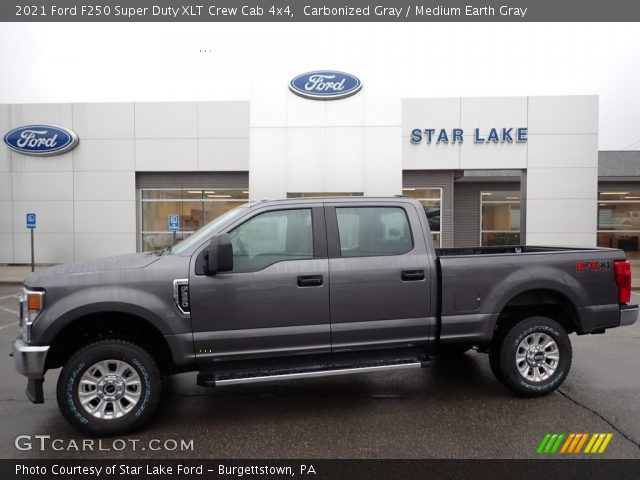 2021 Ford F250 Super Duty XLT Crew Cab 4x4 in Carbonized Gray