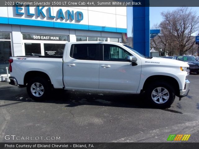 2021 Chevrolet Silverado 1500 LT Crew Cab 4x4 in Summit White