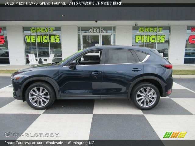 2019 Mazda CX-5 Grand Touring in Deep Crystal Blue Mica