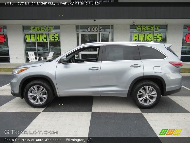 2015 Toyota Highlander XLE in Silver Sky Metallic