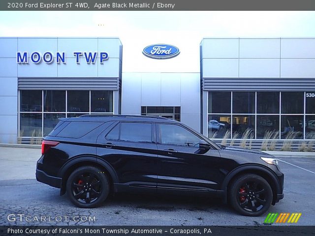 2020 Ford Explorer ST 4WD in Agate Black Metallic