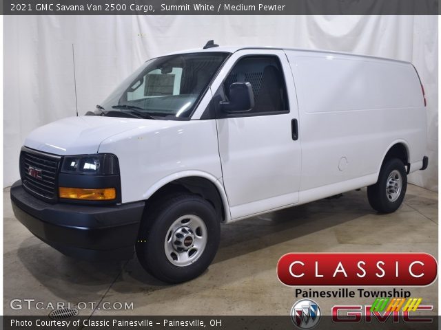 2021 GMC Savana Van 2500 Cargo in Summit White