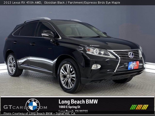 2013 Lexus RX 450h AWD in Obsidian Black