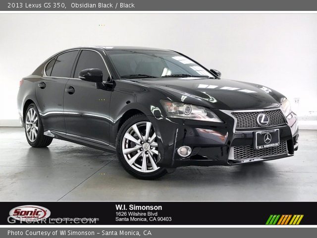 2013 Lexus GS 350 in Obsidian Black