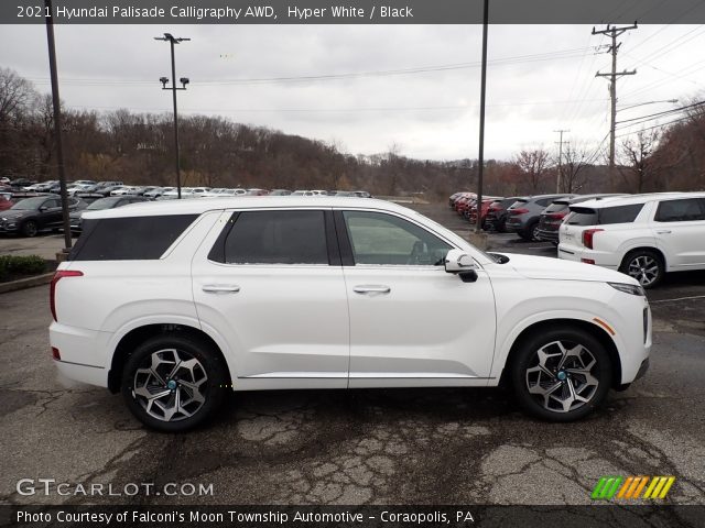 2021 Hyundai Palisade Calligraphy AWD in Hyper White