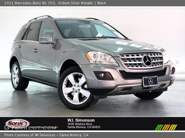 2011 Mercedes-Benz ML 350 in Iridium Silver Metallic
