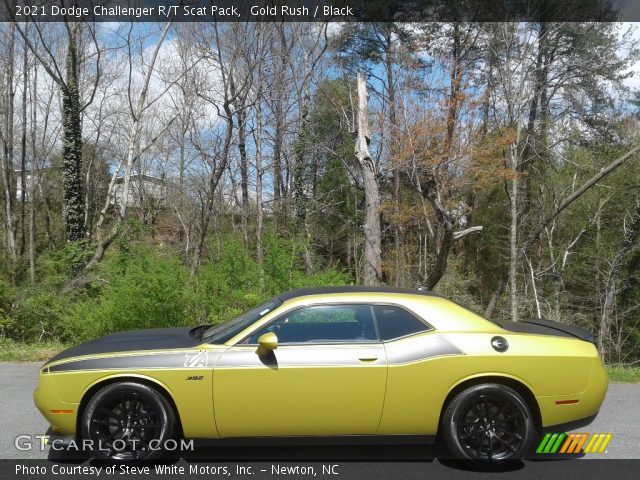 2021 Dodge Challenger R/T Scat Pack in Gold Rush