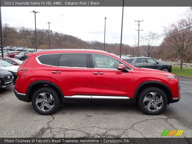 2021 Hyundai Santa Fe SEL AWD in Calypso Red