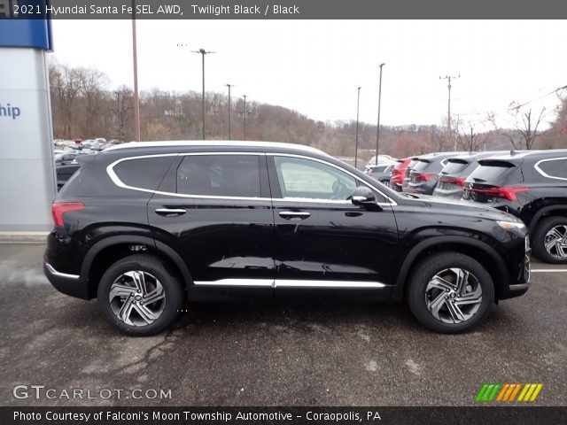 2021 Hyundai Santa Fe SEL AWD in Twilight Black