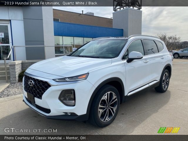 2019 Hyundai Santa Fe Ultimate in Quartz White