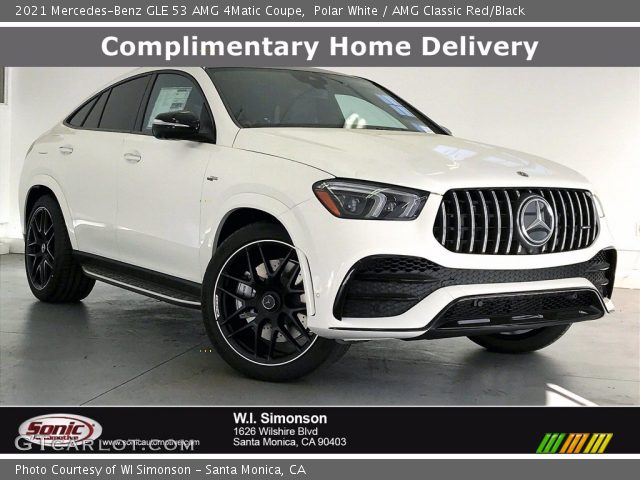 2021 Mercedes-Benz GLE 53 AMG 4Matic Coupe in Polar White
