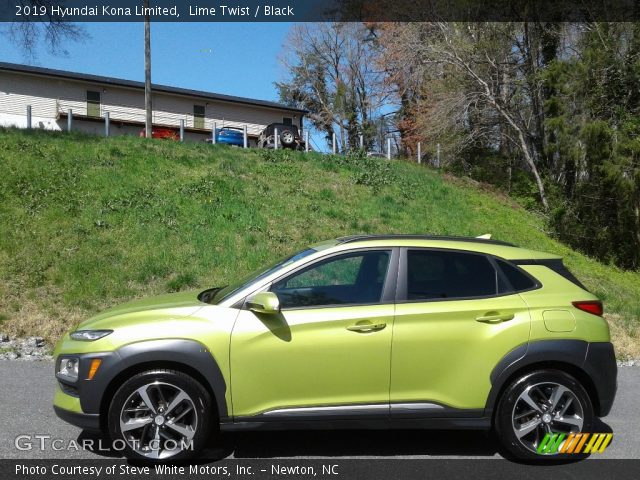2019 Hyundai Kona Limited in Lime Twist