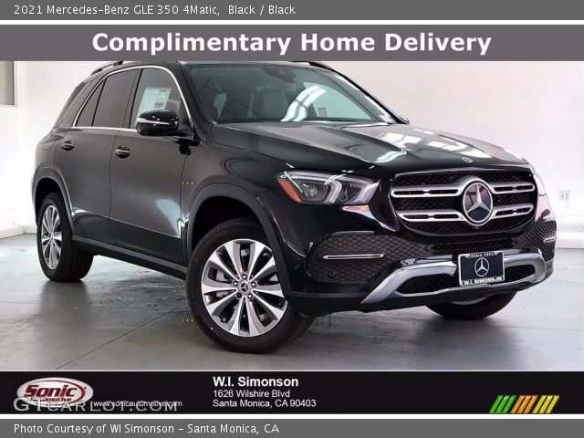 2021 Mercedes-Benz GLE 350 4Matic in Black