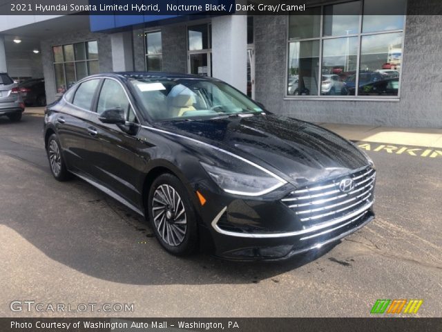 2021 Hyundai Sonata Limited Hybrid in Nocturne Black