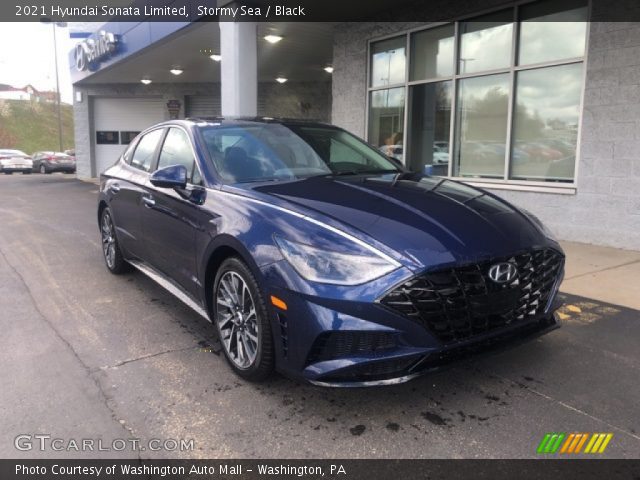 2021 Hyundai Sonata Limited in Stormy Sea