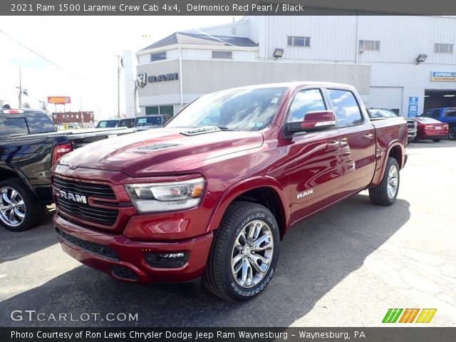 2021 Ram 1500 Laramie Crew Cab 4x4 in Delmonico Red Pearl