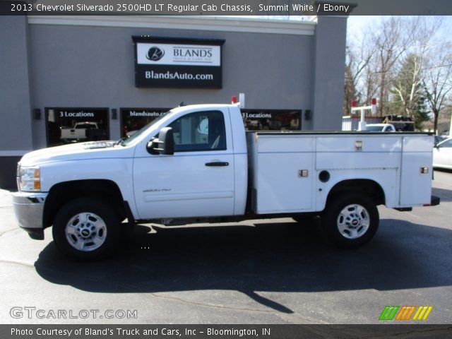 2013 Chevrolet Silverado 2500HD LT Regular Cab Chassis in Summit White