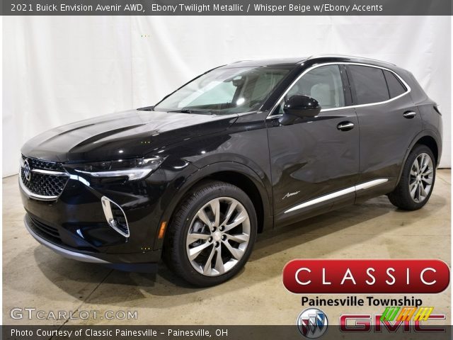 2021 Buick Envision Avenir AWD in Ebony Twilight Metallic