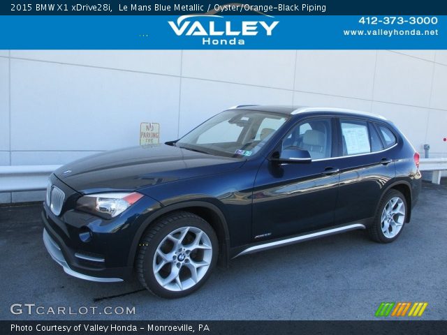 2015 BMW X1 xDrive28i in Le Mans Blue Metallic