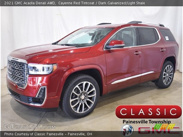 2021 GMC Acadia Denali AWD in Cayenne Red Tintcoat