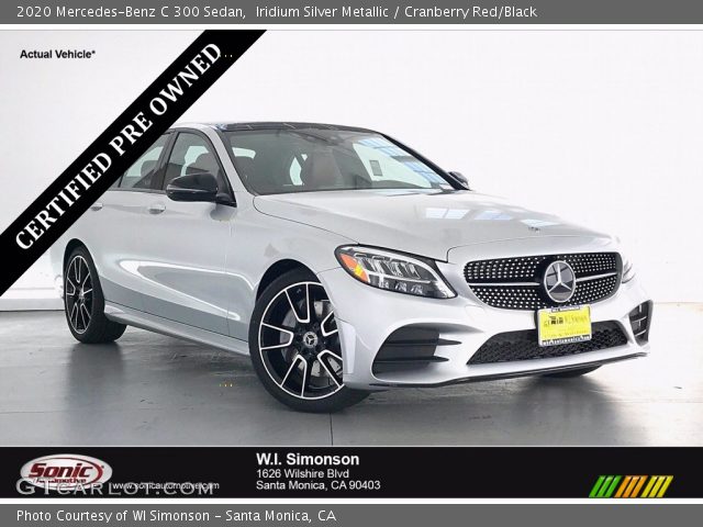 2020 Mercedes-Benz C 300 Sedan in Iridium Silver Metallic