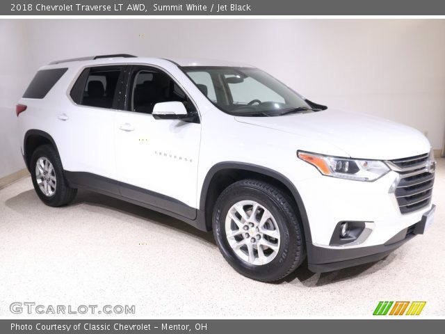 2018 Chevrolet Traverse LT AWD in Summit White