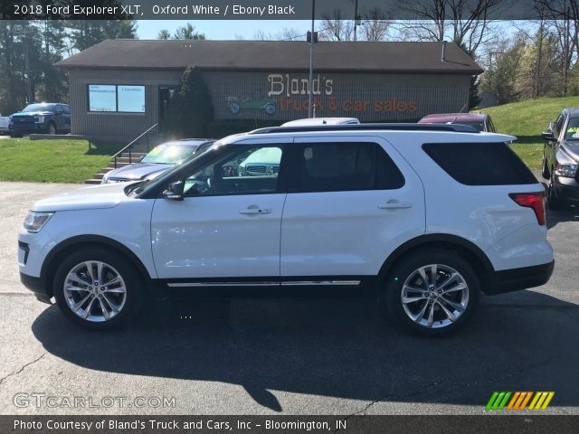 2018 Ford Explorer XLT in Oxford White