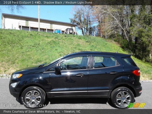 2018 Ford EcoSport S 4WD in Shadow Black
