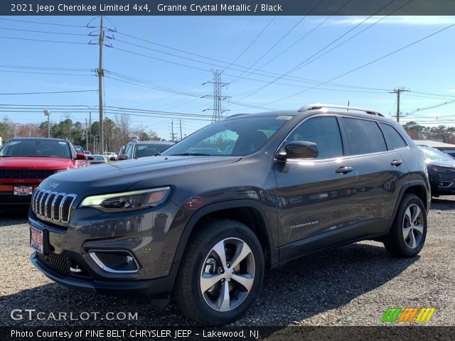 2021 Jeep Cherokee Limited 4x4 in Granite Crystal Metallic