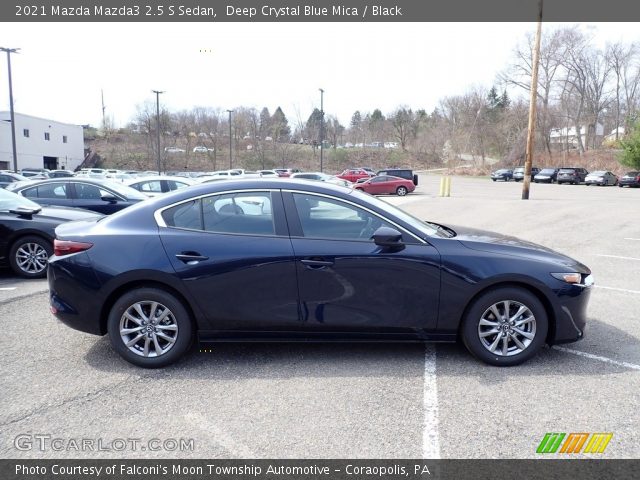 2021 Mazda Mazda3 2.5 S Sedan in Deep Crystal Blue Mica