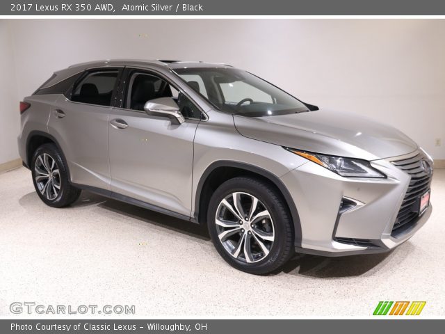2017 Lexus RX 350 AWD in Atomic Silver
