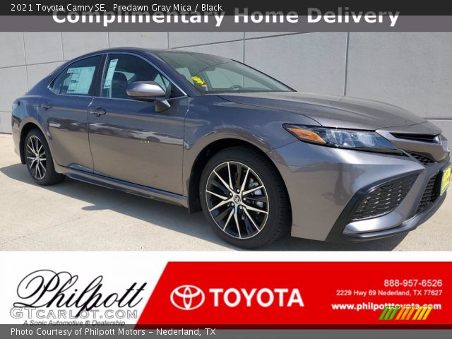 2021 Toyota Camry SE in Predawn Gray Mica