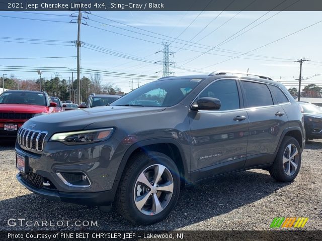 2021 Jeep Cherokee Limited 4x4 in Sting-Gray