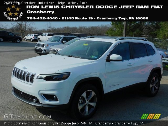 2021 Jeep Cherokee Limited 4x4 in Bright White