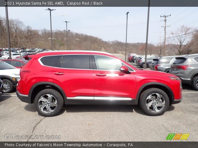 2021 Hyundai Santa Fe SEL AWD in Calypso Red