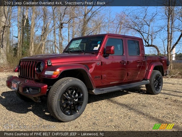2021 Jeep Gladiator Overland 4x4 in Snazzberry Pearl