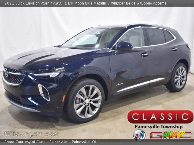 2021 Buick Envision Avenir AWD in Dark Moon Blue Metallic