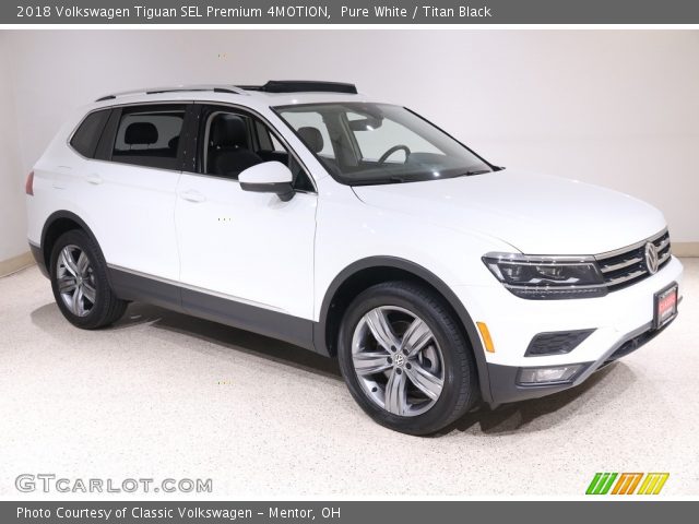 2018 Volkswagen Tiguan SEL Premium 4MOTION in Pure White