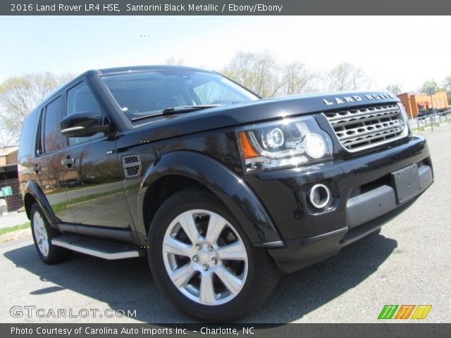 2016 Land Rover LR4 HSE in Santorini Black Metallic