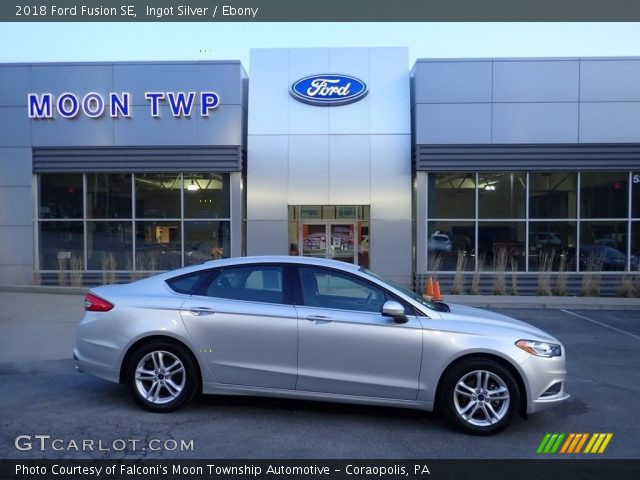 2018 Ford Fusion SE in Ingot Silver