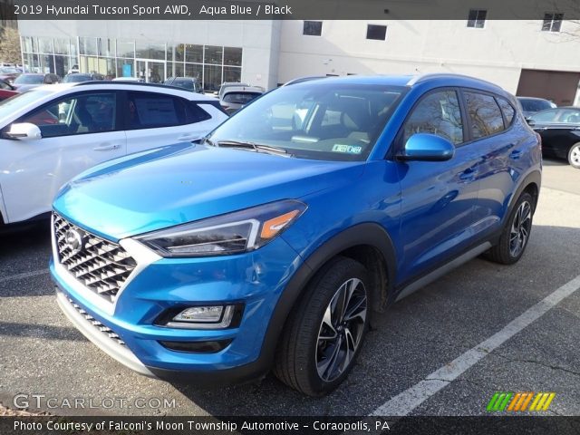 2019 Hyundai Tucson Sport AWD in Aqua Blue