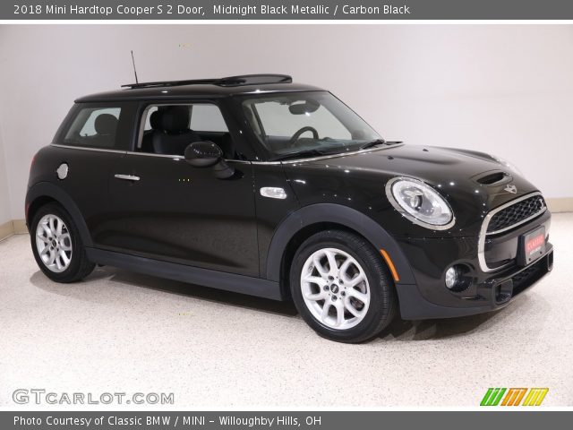 2018 Mini Hardtop Cooper S 2 Door in Midnight Black Metallic